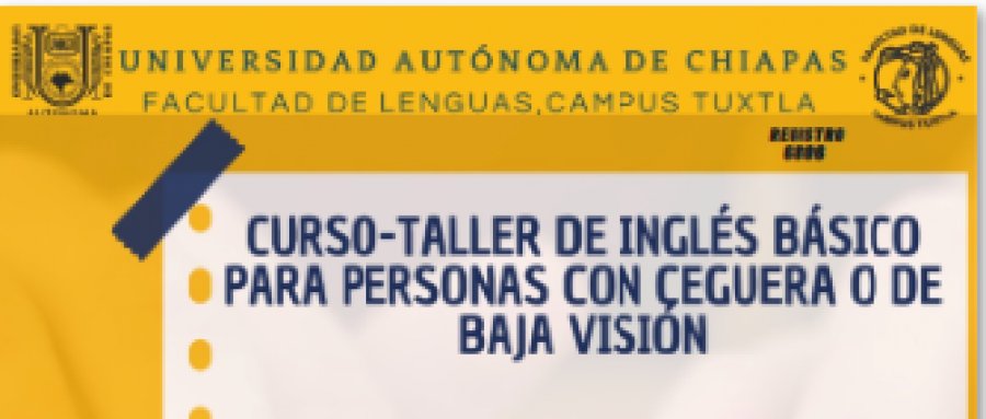 Curso-Taller de Ingles Basico para Personas con Ceguera o de Baja Vision